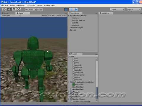 3ds Max Biped into the Unity Game Engine