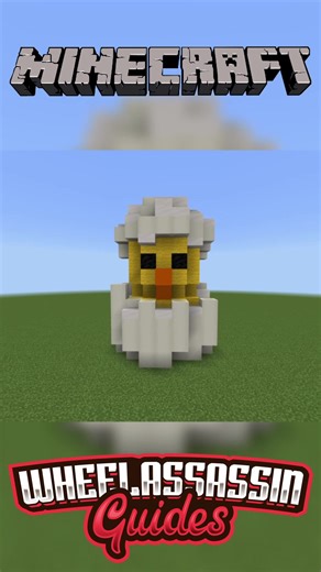 An Easter chick built in Minecraft! 🐣🥚 Full tutorial for both chicks available on my YouTube Channel! Link in my bio! 🥷👆👇 #easterchick #easter #easterbunny #happyeaster #eastereggs #easterbasket #easteregg #eastersunday #chick #minecraft #chicken #minecrafttutorial #minecraftdaily #bunny #minecraftonly #minecraftbuilds #minecrafttutorial #minecrafttutorials #easterfun #minecraftpe #minecraftideas #minecrafter #easterchicks #minecraftps4 #kawaii #minecraftxbox #easterparty #babychicks #cute 