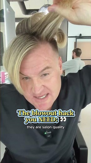 Best Blowout Hack for Big Bouncy Volume #hairtips #hairstyle #hairhacks #trendyhairstyles