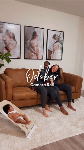 Joy does not simply happen to us. We have to choose joy and keep choosing it everyday 🤎 Happy November Family 👋🏽 What’s one thing you are grateful for this season? #VictoriousValentines #blacklove #blackfamily #millenialmarriage #firstimeparents #october #november #happyfall | Diamonique Valentine
