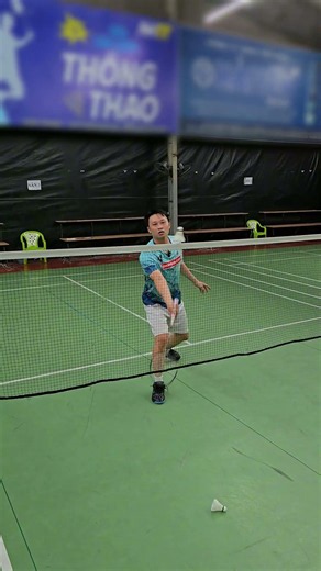 Net Play: Singles or Doubles? #badminton #badminton #vnb #shortsvideo #shorts