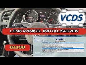 B1168 VW | 16138 Steering angle sensor no initialization | VW Audi VCDS steering angle sensor tra...