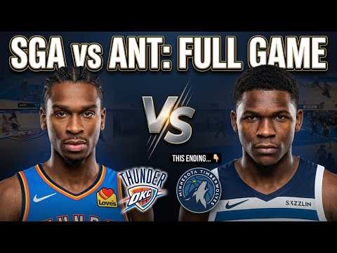 Minnesota Timberwolves vs Oklahoma City Thunder Full Game Highlights