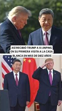 Así recibió Trump a Xi Jinping en su primera visita a la Casa Blanca en más de 10 años | El Comercio
