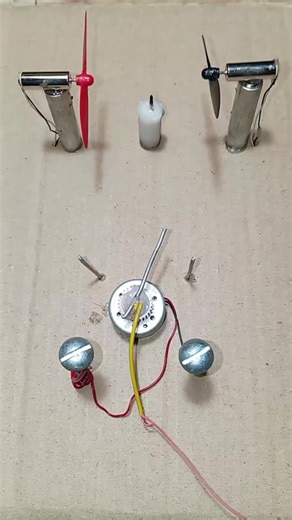 DC Motor Science Experiment for STEM Education