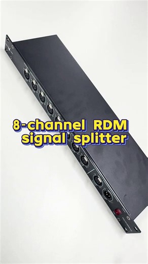 DMX（RDM）Controller/Art-net/Splitter—Hannah on Instagram: "Support DMX512-RDM bidirectional communication protocol 1 input, 8 outputs (distributed through electrical isolation, each with signal indicator lights) #china #Lightingcontroller #supplier #Eaglelight #splitter #Sourcefactory #LightingControl #StageLighting #DMX #RDM #LightShow #LightingSetup #EventLighting #StageTech #ProLighting #LightingTips #StageGear #lightinglife #PowerCon"