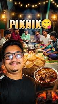 Piknik Korlam 🍗 chicken Puri #minivlog #vlog #shorts