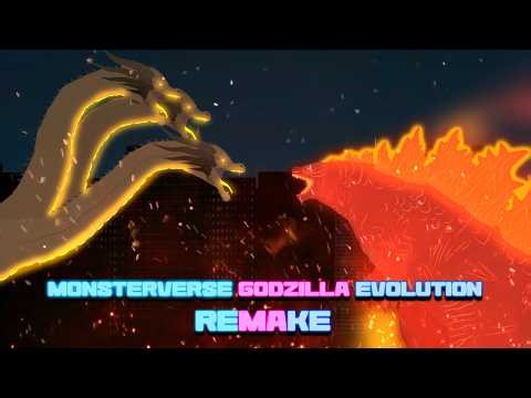 Godzilla vs King Ghidorah | Godzilla Evolution – Monsterverse Remake