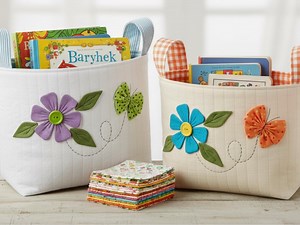 Quilt Basket Sewing Pattern: Fabric Baskets (PDF Pattern) - Etsy