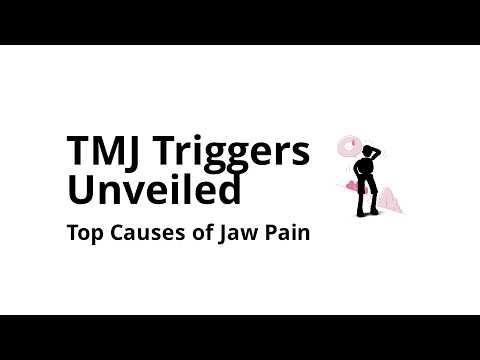 What are the most common triggers for Temporomandibular joint (TMJ) disorder?