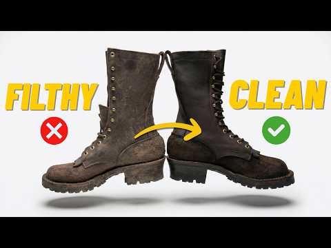 Muddy Work Boots? Do THIS Instead of Hosing Them Down | JK Boots