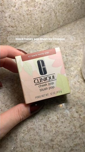 best shade ever 🖤🍯 #clinique #blush #makeuprecommendation
