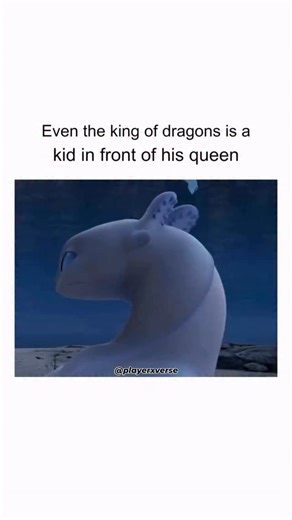 player on Instagram: "Fun fact about How to Train Your Dragon: The Hidden World (2019): In the final scenes, Hiccup and Astrid's children meet Toothless and the Light Fury for the first time a powerful full-circle moment. To make it extra emotional, the filmmakers mirrored Toothless' original meeting with Hiccup from the first film. For example, Hiccup slowly removes his helmet and extends his hand just like he did as a teenager when first bonding with Toothless, emphasizing the enduring trust a