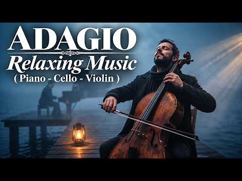 Relaxing Music Best Adagio Rachmaninoff Style Piano & Cello | Deep Focus Study,Relaxing ,Stress