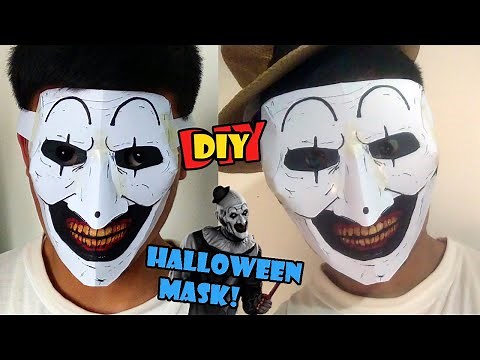 Art The Clown | EASY PAPER MASK - How to Make