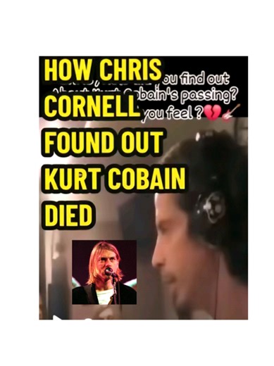 One of the thousands of times Chris was asked this question. ❤️ #chriscornell #kurtcobain #nirvana #Soundgarden #seattlesson