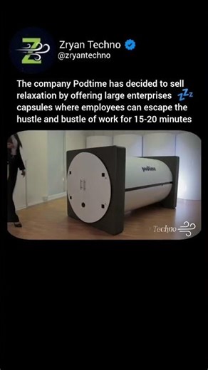 Sleep Pods at Work 😴💼 The Future of Offices Is Literally Napping 😂