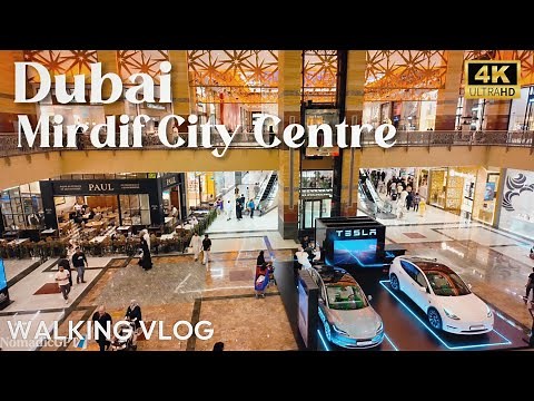 Beautiful Dubai Mirdif City Centre in Spring 2025 | Dubai Travel Guide 4K HDR