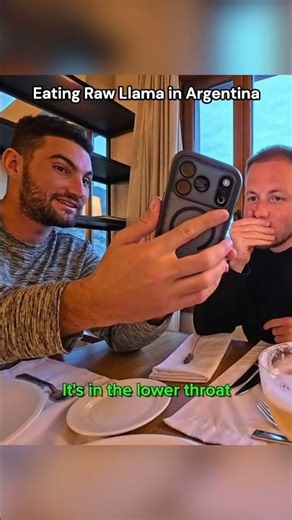 Eating Raw Llama in Argentina 🇦🇷