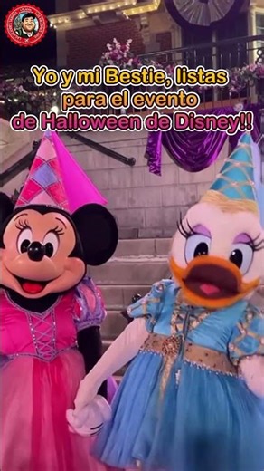 🎃✨ POV: cuando tú y tu bestie están listas para la noche + mágica de Halloween en Walt Disney World