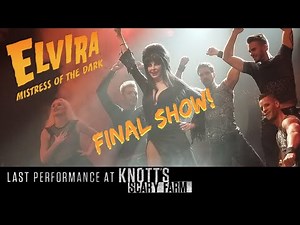 Elvira at Knott's Scary Farm - Final Performance