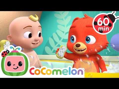 JJ’s Bedtime Routine 🧼🪥 | Stay Pawsitive | JJ's Animal Time | Preschool Cartoons
