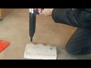 Ramset Nail Gun in Slow Motion – Stunning Demo & Sound Be sure headphone on