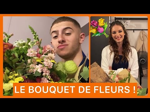 MICHOU OFFRE DES FLEURS 🌷 À ELSA ! IL VEUT UN BISOU 💋 !