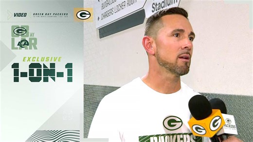 Matt LaFleur 1-on-1: 'It's all about how you respond'