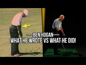 Ben Hogan’s Real Position That This Footage FINALLY Proved