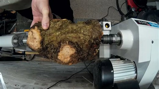 Watch me create a stunning coffee mug from wood