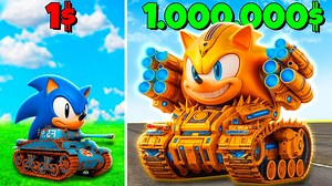 316K views · 14K reactions | DE 1$ a 1.000.000$ TANQUE de SONIC en GTA 5 !! (Sonic Movie mod) | León Picarón | Facebook