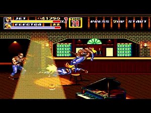 Streets of Rage 2 - Jet playthrough