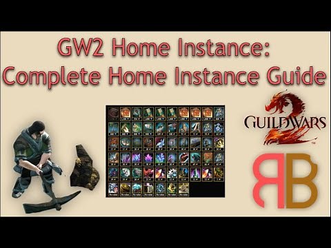 GW2 | How to Fill Your Home Instance: NPC's, Nodes, and Cats!
