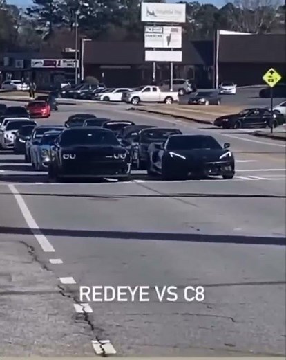 c8 corvette vs redeye hellcat challenger