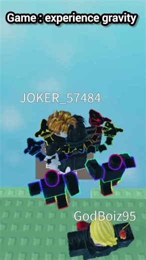 experience gravity Roblox trend #shorts #roblox