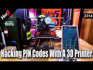 Hacking PIN Codes with a 3D Printer - Hak5 2314