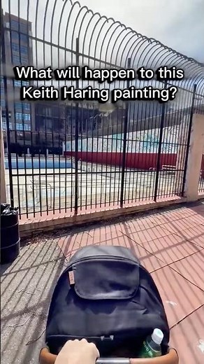 A Priceless Keith Haring Mural Is Still Trapped Behind These Gates