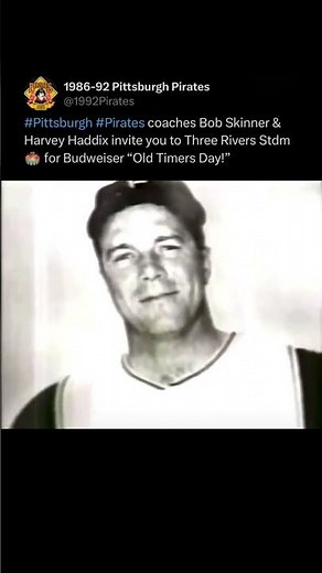 RIP Pittsburgh Pirates legend Bob Skinner #pittsburghpirates #mlb #Pirates #pittsburgh #412