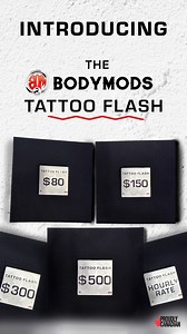 WAIT FOR THE WOLF TO WINK & GET YOURSELF INKED🐺😉 We just dropped The BodyMods Tattoo Flash! Our brand-new flash tattoos are built to make getting tattooed WAY easier. Here’s what you get: ✔ Hundreds of pre-drawn designs ✔ Custom size colour options add personalizations ✔ Fast picks fast bookings ✔ Fresh flash added every month Just choose the tattoo book that fits your budget → pick your design → customize → DONE. No guessing games. No surprises. Just AWESOME tattoos. ✨ONLINE EXCLUSIVE ✨ Get y
