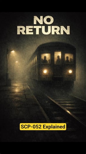 SCP-052 Explained | The Train That Leaves Time 😱 #explore