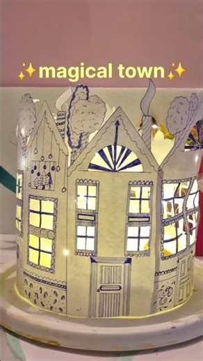 ✨ Magical Paper Town | Enchanting DIY Christmas Village ✂️🎄