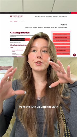 📣 Autumn Semester timetable preferences will be open from Monday the 19th! 🫶 Make sure to have your enrolments sorted in MySR to make the process a whole lot easier. 📲 If you have any questions please don’t hesitate to contact our Student Services Hub - 1300 668 370. #westernsydneyuniversity #biggersister #uniadvice #unienrolments #university | Western Sydney University