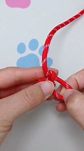 Learn how to tie a simple red bracelet #crafting #craft #diy | Diy Bracelet
