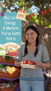🌿✨ Clarksville, let’s go local! ✨🌿 If you’re all about fresh finds, good vibes, and supporting small businesses—this reel is for YOU! We’re spotlighting six must-visit farmers markets right here in our city, each overflowing with charm, flavor, and community spirit. 🧺🍑🌻 From farm-fresh produce and handmade goods to pet treats, pastries, pottery, and clothing—every market has its own unique magic. Whether you're looking for your weekend plans or just need a reason to slow down, shop small, a