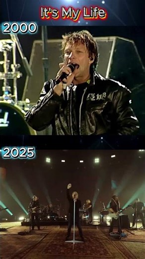 2000 vs 2025 – 25 Years of Bon Jovi "It’s My Life" 🎸🔥