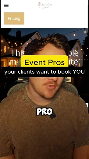 Event Pros: Your Clients Want To Book YOU