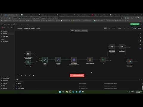 Automated LinkedIn Job Scraper using n8n, Apify & Airtable | Scheduled Job Tracking System