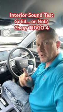 How solid does the CHERY TIGGO 4 ? #chery