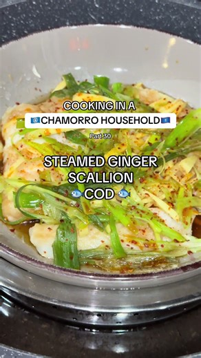 Steamed Ginger Scallion Cod Recipe